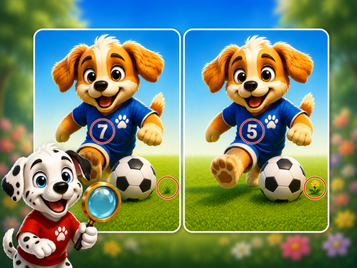 Dream Puppy Spot The Differences - 678BET