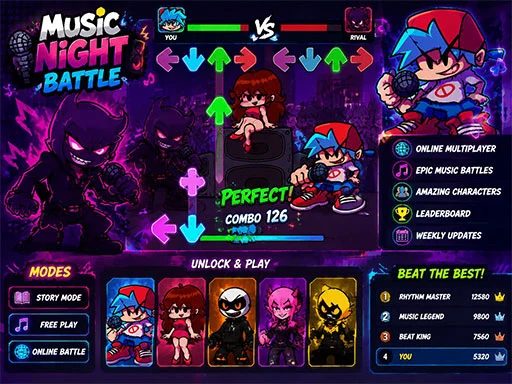 Music Night Battle: Rhythm Game - 678BET